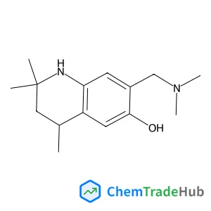 7-[(Dimethylamino)methyl]-2,2,4-trimethyl-1,2,3,4-tetrahydro-6-quinolinol