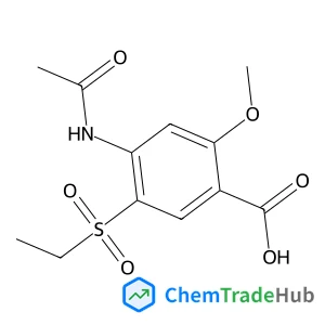 4-Acetamido-5-(ethylsulfonyl)-2-methoxybenzoic acid