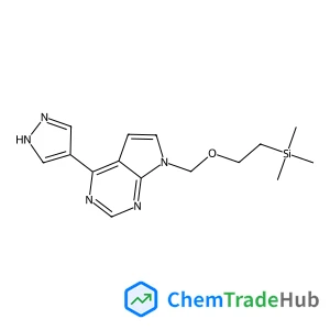 4-(1H-Pyrazol-4-yl)-7-((2-(trimethylsilyl)ethoxy)methyl)-7H-pyrrolo[2,3-d]pyrimidine
