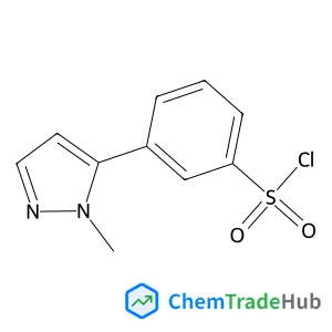 3-(1-Methyl-1H-pyrazol-5-yl)benzenesulfonyl chloride