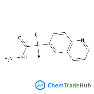 2,2-Difluoro-2-(quinolin-6-yl)acetohydrazide