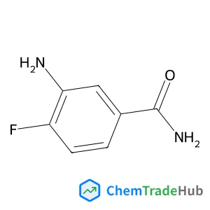 3-Amino-4-fluorobenzamide Chemical_Structure_Of