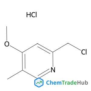 2-(chloromethyl)-4-methoxy-5-methylpyridine hydrochloride