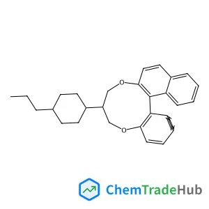 (13bR)-5,6-Dihydro-5-(trans-4-propylcyclohexyl)-4H-dinaphtho[2,1-f:1',2'-h][1,5]dioxonin