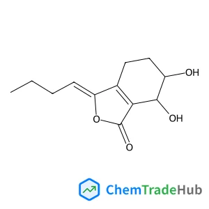 (3Z,6R,7S)-3-Butylidene-6,7-dihydroxy-4,5,6,7-tetrahydro-2-benzofuran-1-one