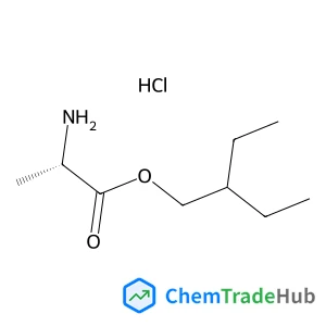 2-Ethylbutyl L-alaninate hydrochloride (1:1)