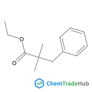 Ethyl 2,2-dimethyl-3-phenylpropanoate structure