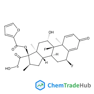 (6alpha,11beta,16alpha,17alpha)-6,9-Difluoro-17-(2-furoyloxy)-11-hydroxy-16-methyl-3-oxoandrosta-1,4-diene-17-carbo(thioperox)ic O-acid