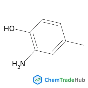 2-Amino-4-methylphenol Chemical_Structure_Of