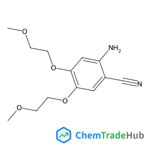 2-Amino-4,5-bis(2-methoxyethoxy)benzonitrile