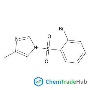1-[(2-Bromophenyl)sulfonyl]-4-methyl-1H-imidazole