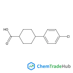 4-(4-Chlorophenyl)cyclohexanecarboxylic acid