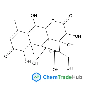(+)-13,20-Epoxy-1�,6a,11�,12a,14,15�,21-heptahydroxypicrasa-3-ene-2,16-dione