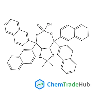 (3AR,8AR)-TETRAHYDRO-6-HYDROXY-2,2-DIMETHYL-4,4,8,8-TETRA-2-NAPHTHALENYL-6-OXIDE-1,3-DIOXOLO[4,5-E][1,3,2]DIOXAPHOSPHEPIN, 98%, (99% EE)