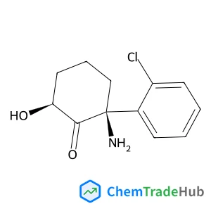 (2S,6S)-2-Amino-2-(2-chlorophenyl)-6-hydroxycyclohexanone