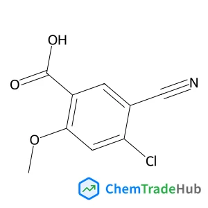 4-Chloro-5-cyano-2-methoxybenzoic acid