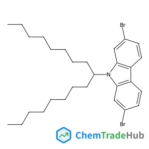 2,7-dibromo-9-(heptadecan-9-yl)-9H-carbazole
