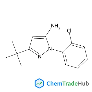 1-(2-Chlorophenyl)-3-(2-methyl-2-propanyl)-1H-pyrazol-5-amine 1-(2-Chlorophenyl)-3-(2-methyl-2-propanyl)-1H-pyrazol-5-amine
