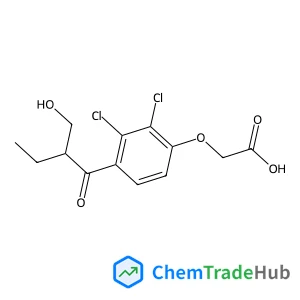 {2,3-Dichloro-4-[2-(hydroxymethyl)butanoyl]phenoxy}acetic acid
