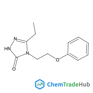 5-Ethyl-2,4-dihydro-4-(2-phenoxyethyl)-3H-1,2,4-triazol-3-one