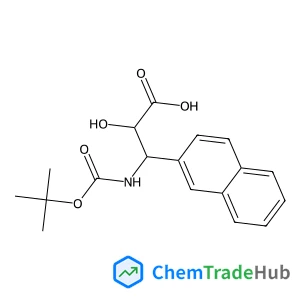 (2S,3S)-2-Hydroxy-3-({[(2-methyl-2-propanyl)oxy]carbonyl}amino)-3-(2-naphthyl)propanoic acid