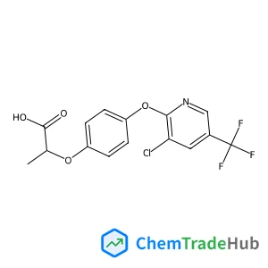 (2R)-2-(4-{[3-Chloro-5-(trifluoromethyl)-2-pyridinyl]oxy}phenoxy)propanoic acid