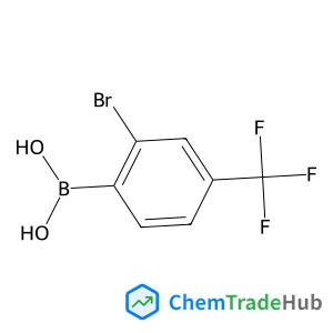 (2-BROMO-4-(TRIFLUOROMETHYL)PHENYL)BORONIC ACID