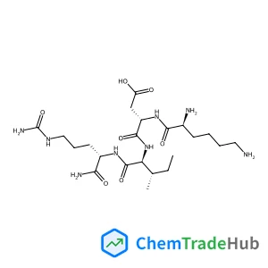L-Lysyl-L-alpha-aspartyl-L-isoleucyl-N~5~-carbamoyl-L-ornithinamide