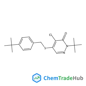 4-Chloro-2-(2-methyl-2-propanyl)-5-{[4-(2-methyl-2-propanyl)benzyl]sulfanyl}-3(2H)-pyridazinone