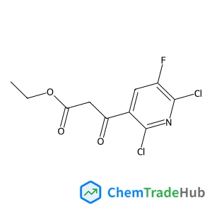 Ethyl 3-(2,6-dichloro-5-fluoropyridin-3-yl)-3-oxopropanoate
