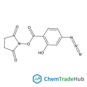 4-azidosalicylic acid N-hydroxysuccinimide ester structure 4-azidosalicylic acid N-hydroxysuccinimide ester structure
