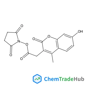 2,5-dioxopyrrolidin-1-yl 2-(7-hydroxy-4-methyl-2-oxo-2H-chromen-3-yl)acetate