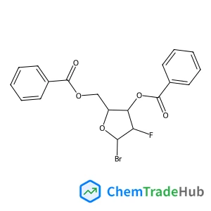 2-Deoxy-2-fluoro-alpha-D-arabinofuranosyl bromide 3,5-dibenzoate