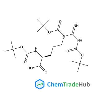 11-Oxa-2,4,9-triazatridecanoic acid,8-carboxy-4-[(1,1-dimethylethoxy)carbonyl]-3-imino-12,12-dimethyl-10-oxo-, 1-(1,1-dimethylethyl) ester, (8S)-