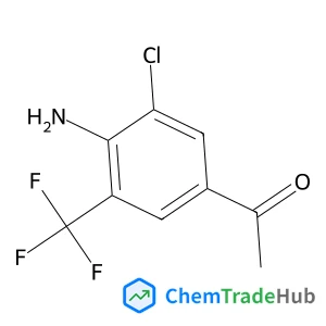 1-(4-Amino-3-chloro-5-(trifluoromethyl)phenyl)ethanone