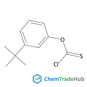 O-[3-(2-Methyl-2-propanyl)phenyl] carbonochloridothioate