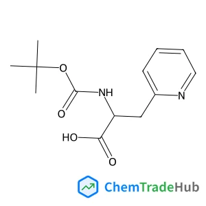 N-{[(2-Methyl-2-propanyl)oxy]carbonyl}-3-(2-pyridinyl)-D-alanine