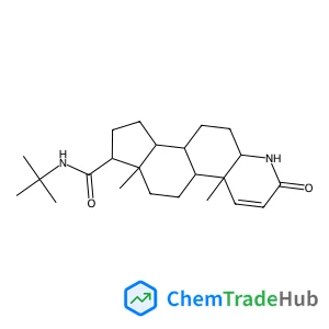 (4aR,4bS,6aS,7S,9aS,9bS,11aR)-4a,6a-Dimethyl-N-(2-methyl-2-propanyl)-2-oxo-2,4a,4b,5,6,6a,7,8,9,9a,9b,10,11,11a-tetradecahydro-1H-indeno[5,4-f]quinoline-7-carboxamide