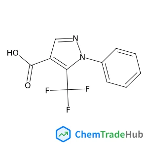 1-Phenyl-5-(trifluoromethyl)-1H-pyrazole-4-carboxylic acid