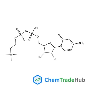 1-{5-O-[({Hydroxy[2-(trimethylammonio)ethoxy]phosphoryl}oxy)phosphinato]-beta-D-ribofuranosyl}-4-imino-1,4-dihydro-2-pyrimidinol