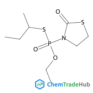 S-sec-Butyl O-ethyl (2-oxo-1,3-thiazolidin-3-yl)phosphonothioate