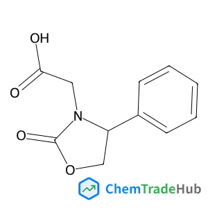 [(4S)-2-Oxo-4-phenyl-1,3-oxazolidin-3-yl]acetic acid