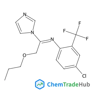 (1E)-N-[4-Chloro-2-(trifluoromethyl)phenyl]-1-(1H-imidazol-1-yl)-2-propoxyethanimine