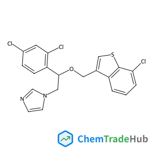 1-{2-[(7-Chloro-1-benzothiophen-3-yl)methoxy]-2-(2,4-dichlorophenyl)ethyl}-1H-imidazole
