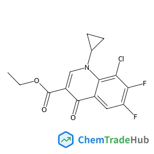 Ethyl 8-chloro-1-cyclopropyl-6,7-difluoro-4-oxo-1,4-dihydro-3-quinolinecarboxylate