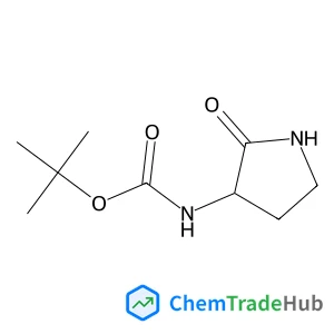 2-Methyl-2-propanyl (2-oxo-3-pyrrolidinyl)carbamate