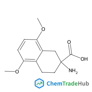 2-Amino-5,8-dimethoxy-1,2,3,4-tetrahydronaphthalene-2-carboxylic acid