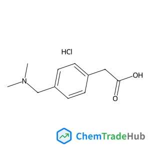 4-(Dimethylaminomethyl)phenylacetic acid hydrochloride structure 4-(Dimethylaminomethyl)phenylacetic acid hydrochloride structure